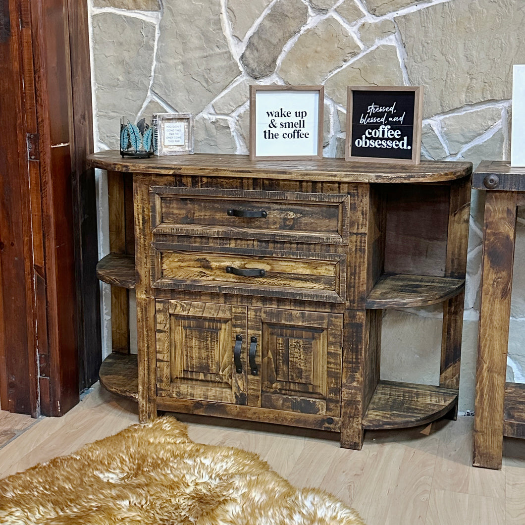 Distressed Accent Console