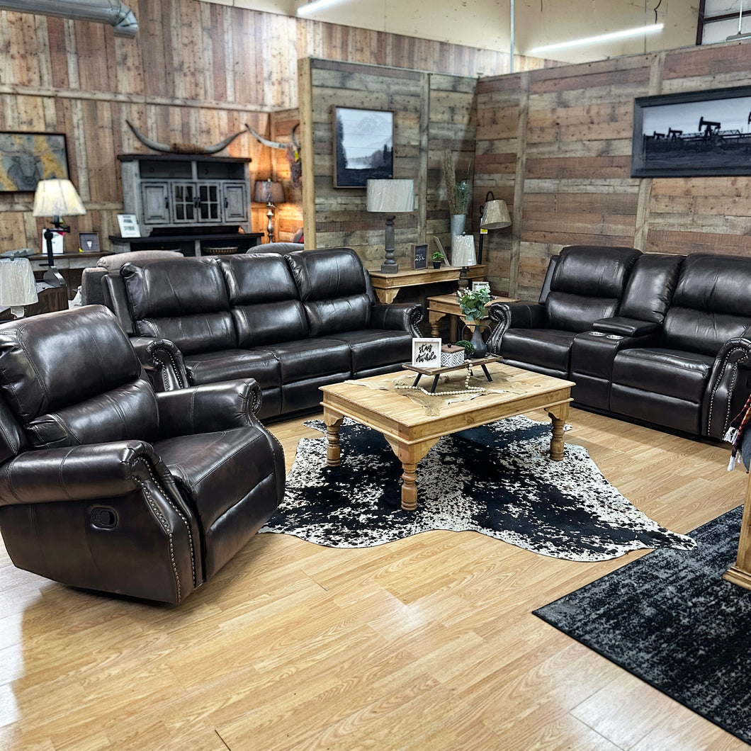 Cortez Reclining Sofa Set