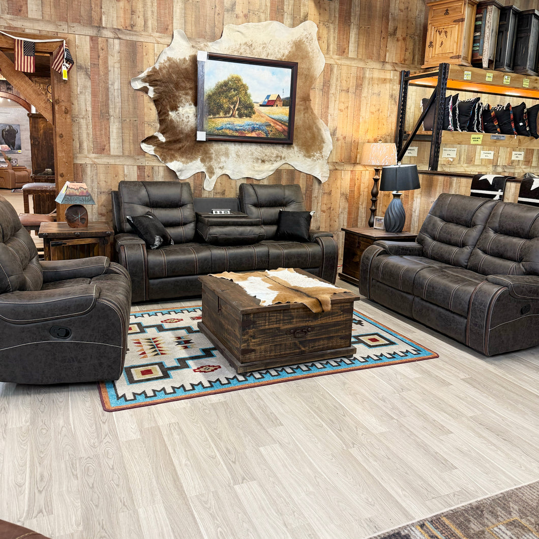 Cowboy Reclining Sofa Set
