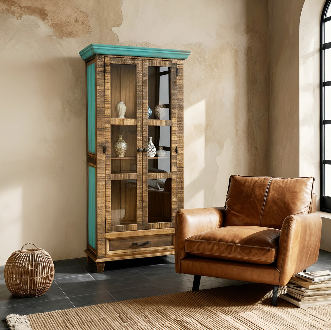 Turquoise Cabinet
