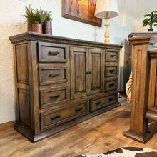 Load image into Gallery viewer, Western Coffee Bedroom Set
