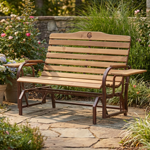 Load image into Gallery viewer, Iron Grove Glider w/ Side Trays
