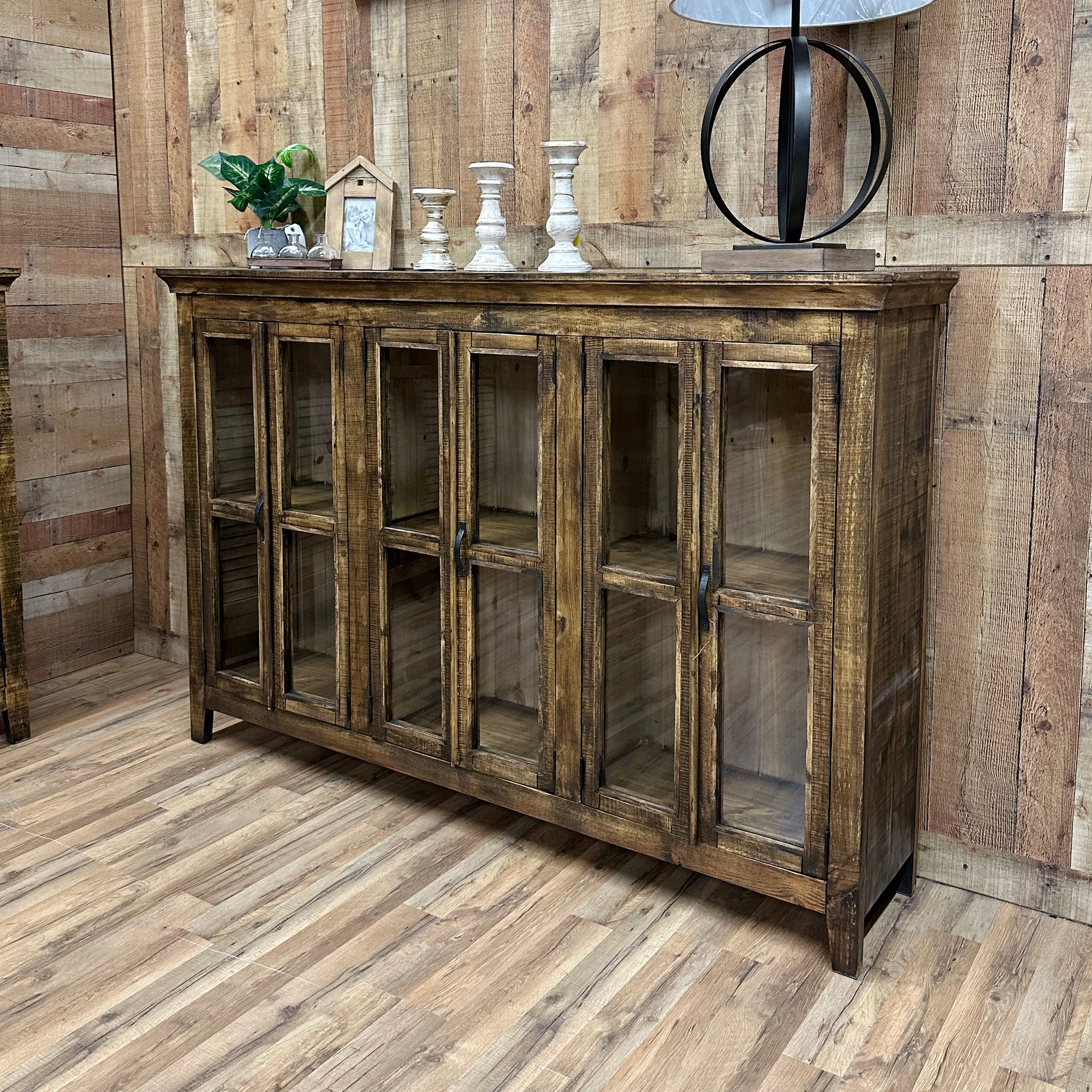 Rustic Console Bar Modern Rustic Console – Rustic Furniture Depot