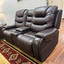 Load image into Gallery viewer, Maverick Leather Loveseat
