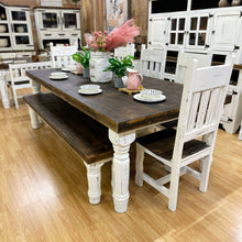 Load image into Gallery viewer, Farmhouse 8&#39; Dining Set
