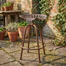 Load image into Gallery viewer, Bronze Tractor Stool
