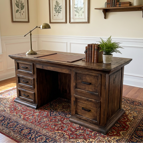 Rustic Desks: Writing, Computer & Executive Styles – Rustic Furniture Depot