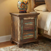 Load image into Gallery viewer, Cabana Shutter Nightstand
