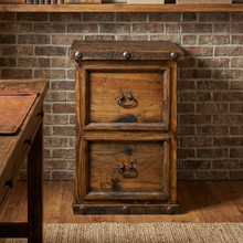 Load image into Gallery viewer, Ponderosa 2 Drawer Filing Cabinet
