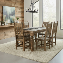 Load image into Gallery viewer, Modern Rustic Dining Set
