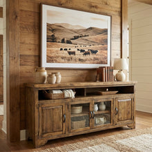 Load image into Gallery viewer, Modern Rustic 80" TV Stand
