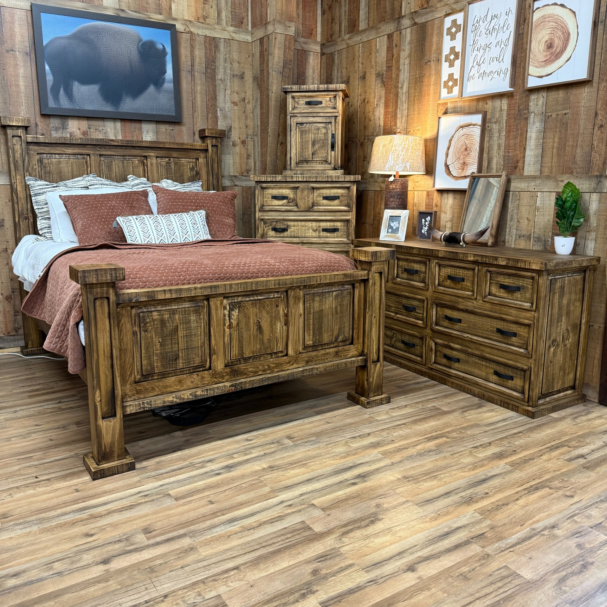 Modern Rustic Bedroom Doorbuster – Rustic Furniture Depot