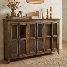 Load image into Gallery viewer, Modern Rustic Console
