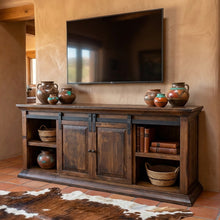 Load image into Gallery viewer, Brazos 75" Barn Door TV Stand
