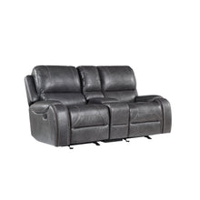 Load image into Gallery viewer, Steel Reclining Sofa Set
