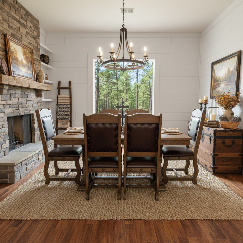 Western Coffee Dining Set