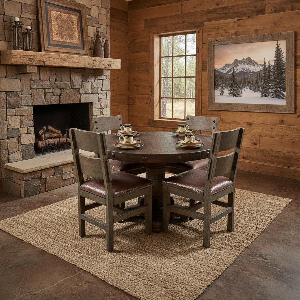 Round Breckenridge Dining Set