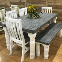 Load image into Gallery viewer, 6&#39; Suburban Slate Table Set
