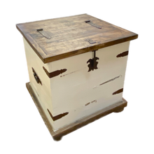 Load image into Gallery viewer, Farmhouse Trunk End Table
