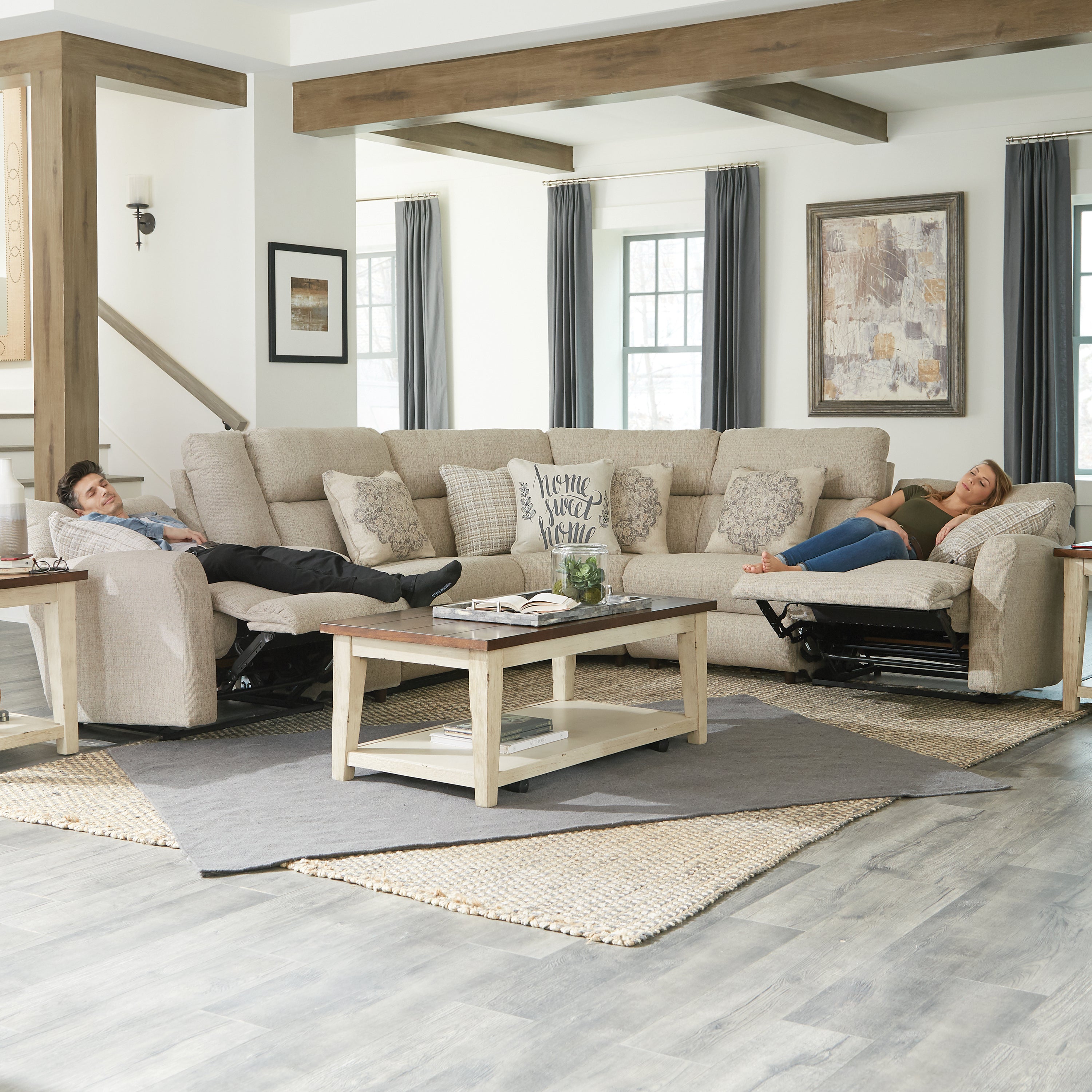 Reclining Sectional Sofa | Cabinets Matttroy