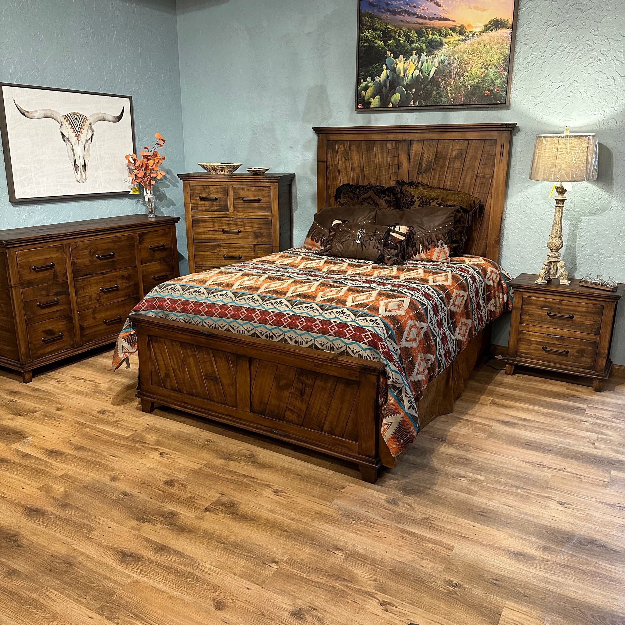 Pecos Bedroom Set – Rustic Furniture Depot, image size:2048x2048