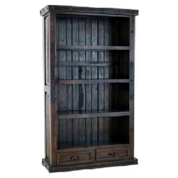 Old West 2 Drawer Bookcase