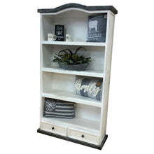 Load image into Gallery viewer, Slate 2 Drawer Bookcase
