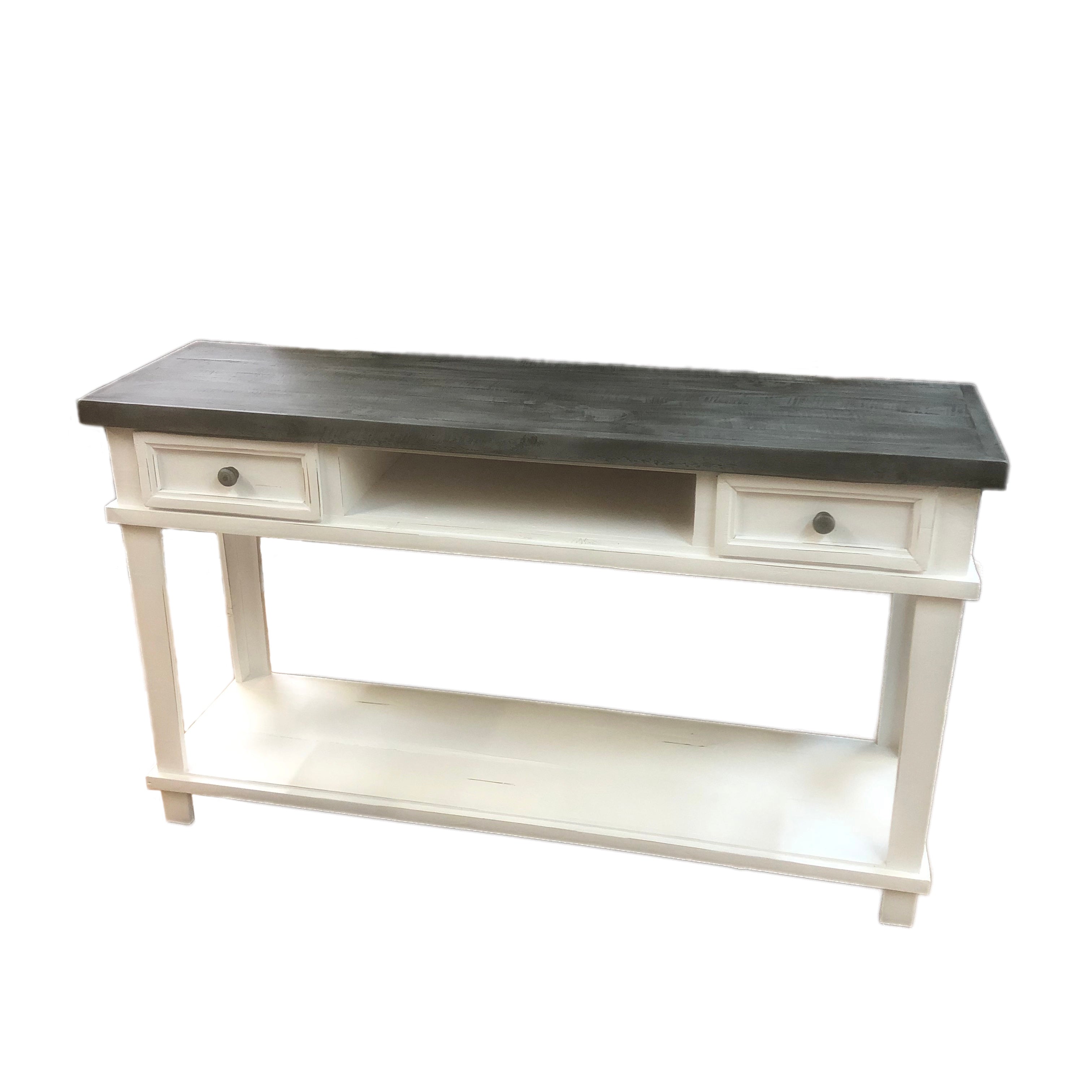 Rustic Computer Console Suburban Farmhouse Console – Rustic Furniture Depot