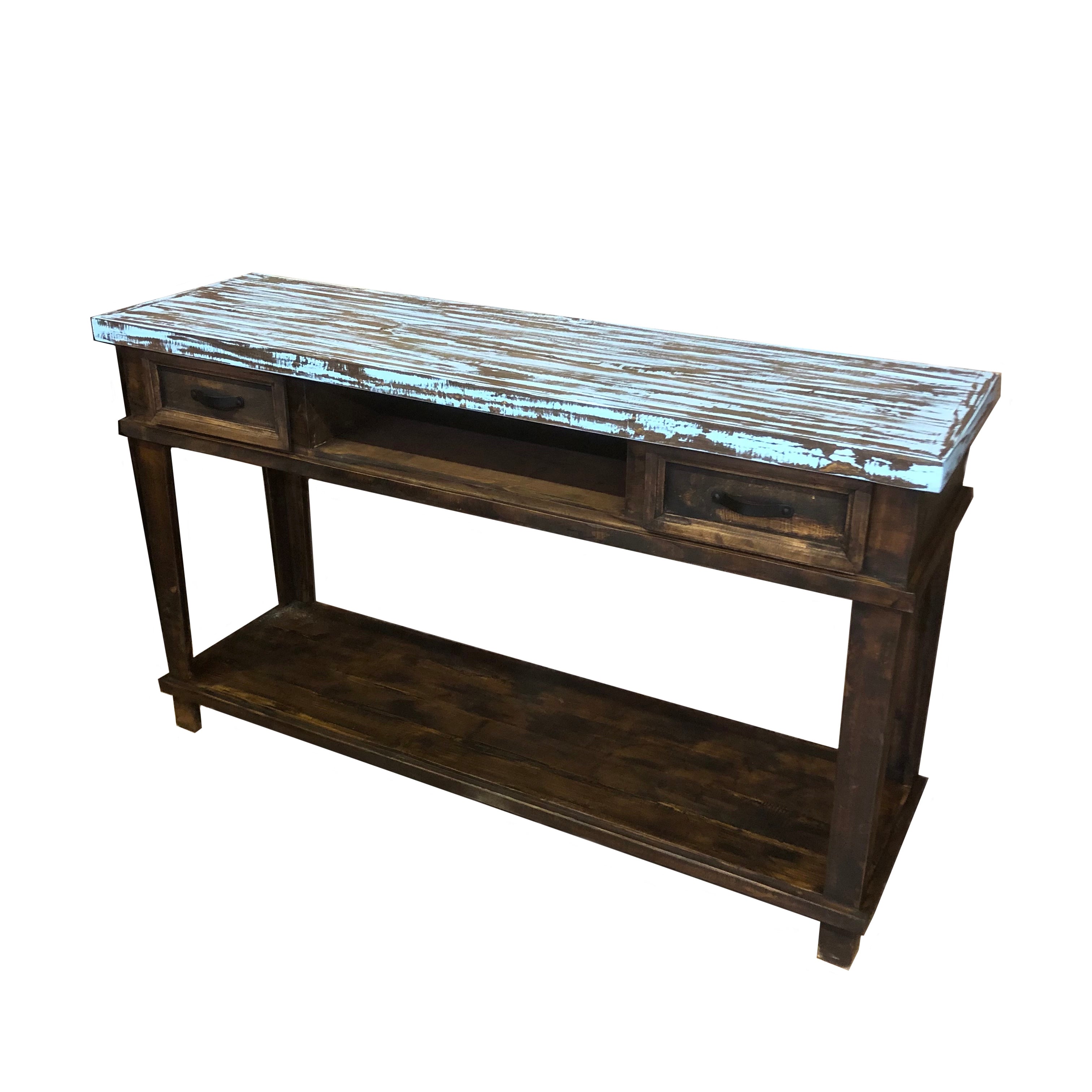 Lakehouse Console (CLOSEOUT) Rustic Furniture Depot